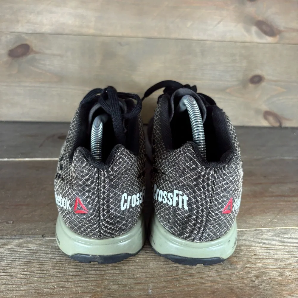 reebok crossfit nano 5.0 womens size 9.5 shoes black lifting training sneaker